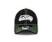 NFL Seattle Seahawks Crux Line Neo 39Thirty Stretch Fit Cap, Black, Medium/Large