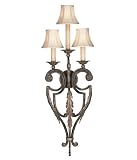 Fine Art Lamps 143150 Large 3LT Wall Sconce - Belgian Manoir Traditional Indoor Lighting