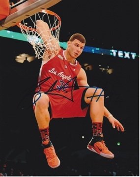 Blake Griffin Autographed/Hand Signed Los Angeles Clippers 8x10 Photo
