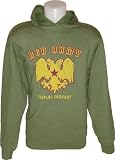 Birdstar Hoodie (Military Green) - Retro Soviet Jacket
