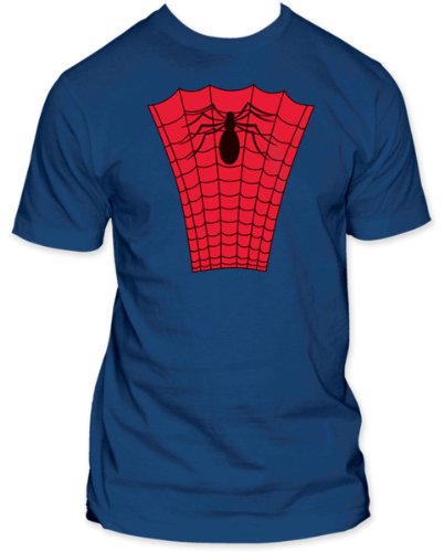  Men's Marvel Comics Spider-man Suit Costume Fitted Jersey T-shirt