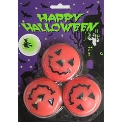 Halloweendeko - Schwimmkerze - K�rbis - 3 St�ck/Paket