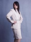 Review   / Formal Beige Velveteen Matching Set