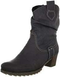 Rieker Y8184-45, Damen Fashion Halbstiefel & Stiefeletten, Grau (basalt 45), EU 38