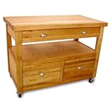 The Grand Americana Workcenter (Natural Hardwood) (35.5"H x 48"W x 26"D)