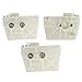 HIFROM(TM Replace 3PCS AIR FILTER FITS for Stihl 038 MS380 MS381 Chainsaw NEW
