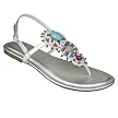 Women's Xhilaration&reg; Teanna Sandals - Silver