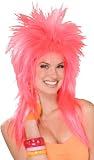 41anJXB2FTL. SL160  80s Pink Pizazz Wig