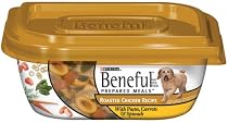 Beneful Prepared Meals Roasted Chicken Dog Food, 10-Ounce Plastic Containers (Pack of 8)
