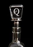 Monogram Glass Wine Stopper - Q
