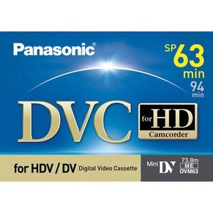 valentine Panasonic AY DVM63HD MiniDV Cassette MinuteB000PGB1LG