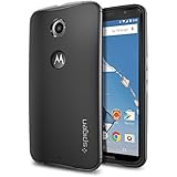 Nexus 6 Case, Spigen&reg; [Neo Hybrid Series] METALLIZED BUTTONS [Gunmetal] Bumper Style Premium Case Slim Fit Dual layer Protective Cover for Google Nexus 6 (2014) - Gunmetal (SGP11241)