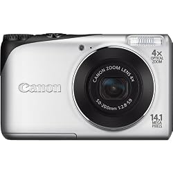Canon Powershot A2200 14.1 MP Digital Camera with 4x Optical Zoom (Silver)