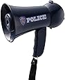 Pretend Play Kids Police Officer's Megaphone with Siren Sound. Handheld Mic Toy