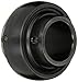 Sealmaster 2-211DC Bearing Insert, Standard Duty, Double Setscrew Locking Collar, Contact Seals, 2-11/16" Bore, 125mm OD, 3-1/2" Width, 1-3/8" Outer Ring Width