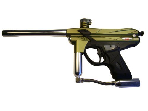 Piranha GTI+ Rampage Paintball Gun – Olive Dust
