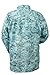 Aqua Design Long Sleeve Fly Fishing Shirt - Mens Camo Saltwater Vented Shirts Aqua Sky: Size Large