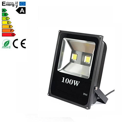 Super bright LED flood light-headed black models Spotlights 100W outdoor stadium lights advertising signs projection lamp construction lighting LED Direct