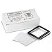 Panter Company SL-2 Spring-lock metal label holders binders, 2 binder cap., clear/black, dozen