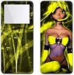 Ghost In The Pod (Gold) Design Apple iPod Nano 1G (1st Gen) 1GB/ 2GB/ 4GB Protector Skin Decal Sticker