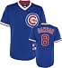 Mens Chicago Cubs #8 Andre Dawson Royal Blue Cooperstown Replica Jersey