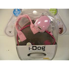 I-DOG with Doggie Bag - Pink Flowers by 