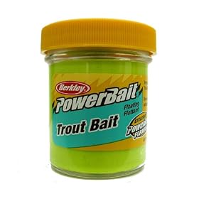 Berkley PowerBait Trout Bait - Floating and Glow Color Flavor: Chartreuse Chroma-Glow (CH)
