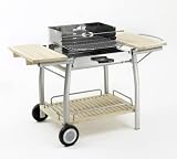 GRILLWAGEN Edelstahl Grillfläche 52 x 51 seitl. Ablageflächen Landman