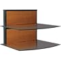 Bell'O BWS101 Two-Shelf Component Wall System with Multiple Color Panels