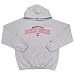 Boston Red Sox MLB Goalie Hooded Sweatshirt (Gray) (Full Chest Logo)