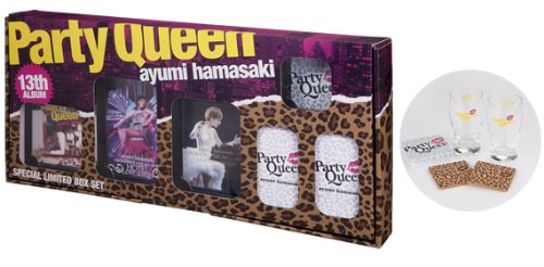 『Party Queen』SPECIAL LIMITED BOX SET【CD+DVD+DVD】+【LIVE Blu-ray 1枚組】+【ハーフ・パイント・グラス、コルクコースター】 浜崎あゆみ