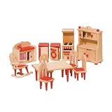 Goki 51951 - K�che, 11-teilig, Puppenhausm�belvon "Goki"