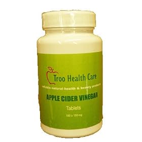 Apple Cider Vinegar 150mg 180 Tablets - Dietary Supplement for Weight Loss & Digestive Health