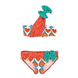 Agatha Ruiz De la Prada Heart Print Bikini with One Strap
