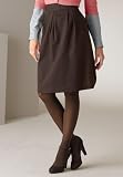 BOSTON DESIGN STUDIO<br />High-Waisted Twill Skirt