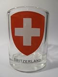 Switzerland Flag Shot Glass