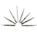 Tweezer Precision Set 8 Stainless Steel Anti Magnetic Tweezers in Pouch