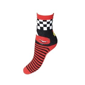 Disney Mcqueen Cars Tots Slippers Socks Age 1-3 New