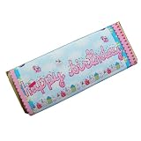 Olde Naples Chocolate Happy Birthday Confetti Dark Chocolate Candy Bar 25 Ounce  Pack of 4 