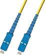 10M Singlemode Simplex Fiber Optic Cable (9/125) - SC to SC