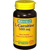 L-Carnitine 500 Mg 60 Tablets By Good'N Natural