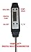 Premium Meat Thermometer - Instant Read Digital Display - Free Battery - Auto Shut Off - Free Temperature Guide - 44 Free Recipe eBooks - Internal Metal Probe - Use In The Kitchen, Grill or Barbecue