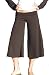 Flared Pants with Fold Over Waist