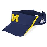 adidas Michigan Wolverines Navy Blue Official Team Visor