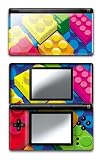 Blocks Design Decal Protective Skin Sticker for Nintendo DS Lite