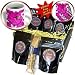 Edmond Hogge Jr Mothers Day - Hummingbird Pink and White Hibiscus Mothers Day - Coffee Gift Baskets - Coffee Gift Basket