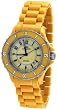 Oniss #ON8043-L Women's Ceramica Fuerte Collection Yellow Ceramic Watch