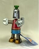 グーフィーのバネバネロボットフィギア