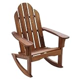 Vintage America Stained Cypress - Adirondack Rocker