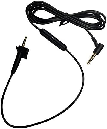 Gold Plated 1.5m Replacement Audio Cord / Cable Lead for BOSE AE2/AE2i/AE2w HEADPHONES IN-LINE REMOTE &amp; MICROPHONE Compatible with iPhone